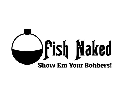 Fish Naked Sticker 3 - cartattz1.myshopify.com