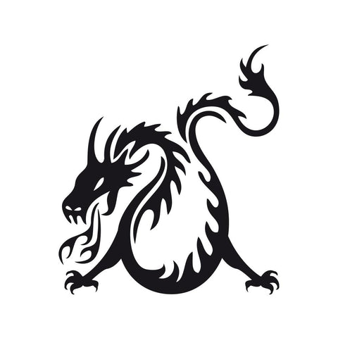 Dragon Sticker 20 - cartattz1.myshopify.com