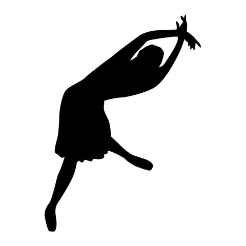 Ballet Dancer Sticker 21 - cartattz1.myshopify.com