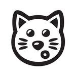 Cat Face Sticker 6 - cartattz1.myshopify.com