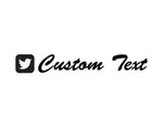Twitter Sticker Brush Script Font - cartattz1.myshopify.com