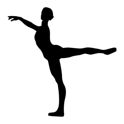 Ballet Dancer Sticker 4 - cartattz1.myshopify.com