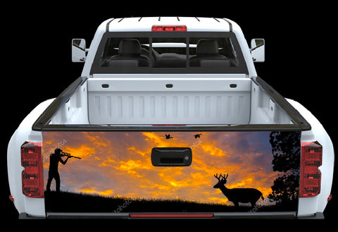 Deer Hunter Tailgate Wrap 3 - cartattz1.myshopify.com