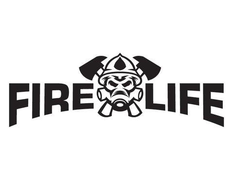 Firefighter Decal Fire life