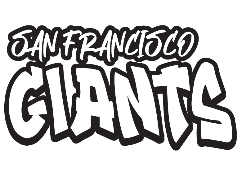 MLB Graffiti Decals san francisco giants starting at $4.99 
