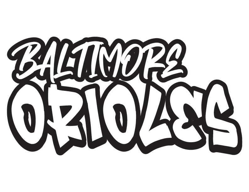 Baltimore Orioles MLB Baseball Decal Sticker