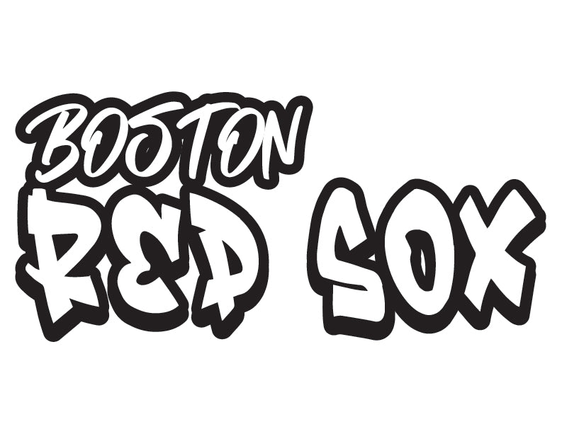 MLB Graffiti Decals boston red sox starting at $4.99 