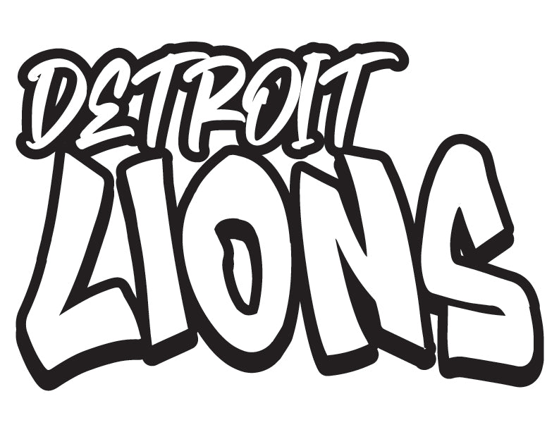 detroit lions drawing
