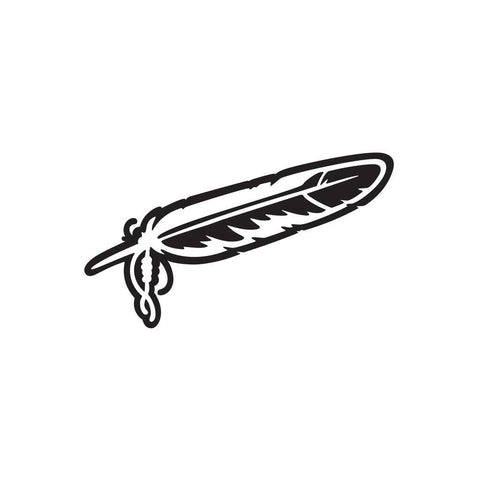 Native American Feather Sticker 2 - cartattz1.myshopify.com
