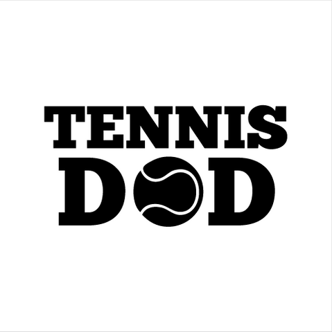 Tennis Dad Sticker - cartattz1.myshopify.com