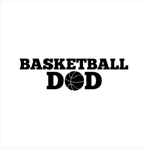 Basketball Dad Sticker - cartattz1.myshopify.com