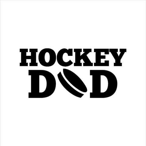Hockey Dad Sticker - cartattz1.myshopify.com