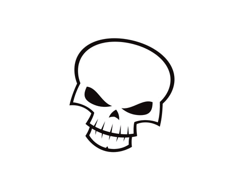 Skull Sticker 12 - cartattz1.myshopify.com