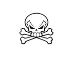 Skull Sticker 15 - cartattz1.myshopify.com