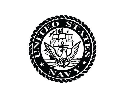 Navy Sticker - cartattz1.myshopify.com