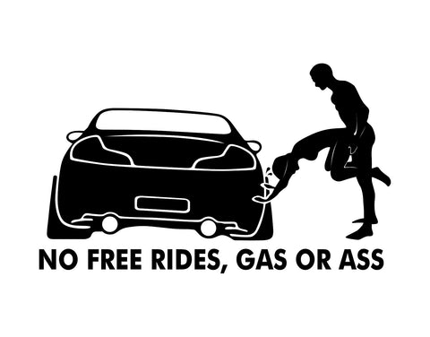 No Free Rides Sticker 1 - cartattz1.myshopify.com