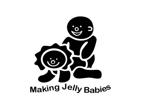 Jelly Babies Sticker - cartattz1.myshopify.com