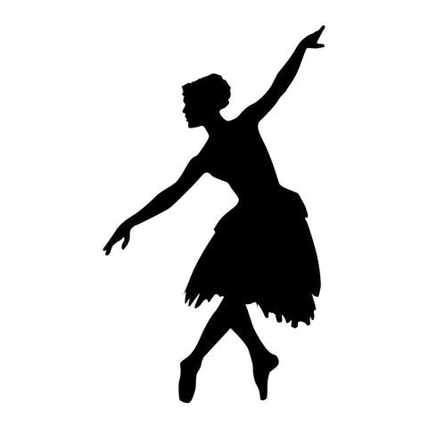 Ballet Dancer Sticker 25 - cartattz1.myshopify.com