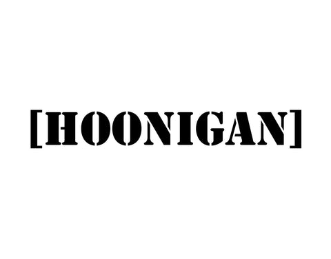 Hoonigan Sticker - cartattz1.myshopify.com