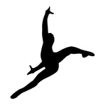Ballet Dancer Sticker 28 - cartattz1.myshopify.com