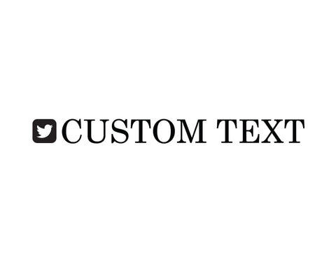 Twitter Sticker Century Regular Font - cartattz1.myshopify.com