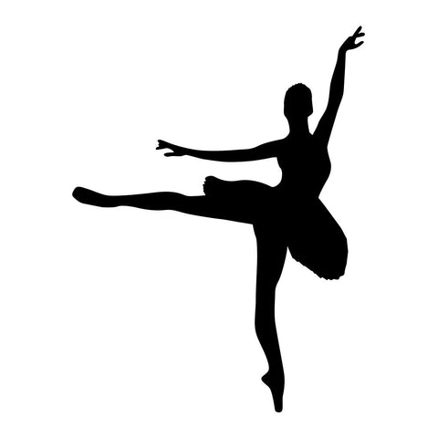Ballet Dancer Sticker 32 - cartattz1.myshopify.com