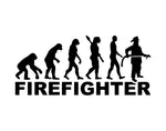 Firefighter Decal Evolution - cartattz1.myshopify.com