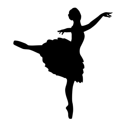 Ballet Dancer Sticker 22 - cartattz1.myshopify.com