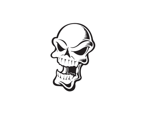 Skull Sticker 3 - cartattz1.myshopify.com