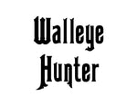 Walleye Hunter Sticker - cartattz1.myshopify.com