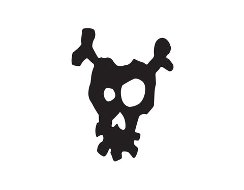 Skull Sticker 41 - cartattz1.myshopify.com