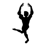 Ballet Dancer Sticker 40 - cartattz1.myshopify.com