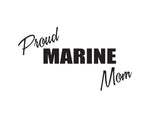 Proud Marine Mom Sticker - cartattz1.myshopify.com