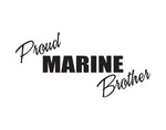 Proud Marine Brother Sticker - cartattz1.myshopify.com
