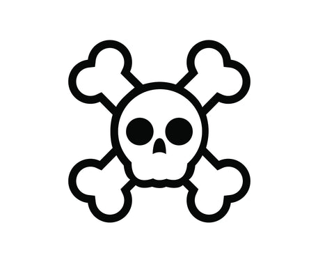Skull Sticker 3 - cartattz1.myshopify.com