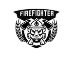 Firefighter Decal Emblem With Air Mask - cartattz1.myshopify.com