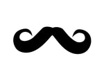 Mustache Sticker - cartattz1.myshopify.com