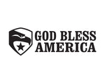 God Bless America Sticker - cartattz1.myshopify.com