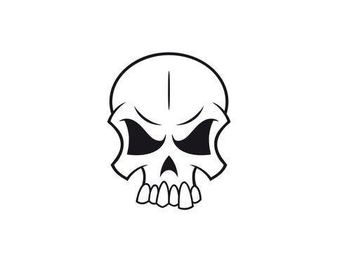 Skull Sticker 8 - cartattz1.myshopify.com