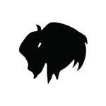 Bison Head Sticker 1 - cartattz1.myshopify.com