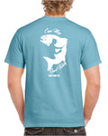 Cape May Sport Fishing Fisherman and Fish Shirt