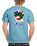 Cape May Sport Fishing American Flag Shirt 3
