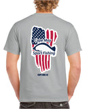 Cape May Sport Fishing American Flag Shirt 2