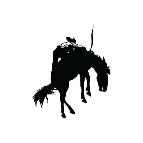 Cowboy And Horse Sticker 16 - cartattz1.myshopify.com