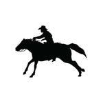 Cowboy And Horse Sticker 5 - cartattz1.myshopify.com