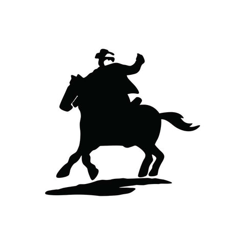 Cowboy And Horse Sticker 9 - cartattz1.myshopify.com
