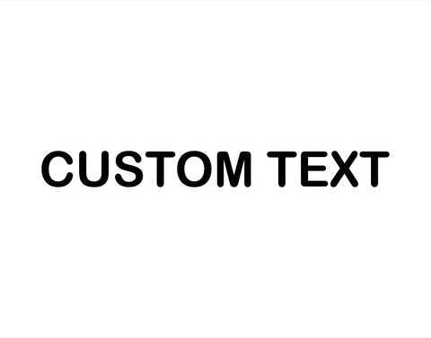 Custom Sticker Arial Rounded Font - cartattz1.myshopify.com