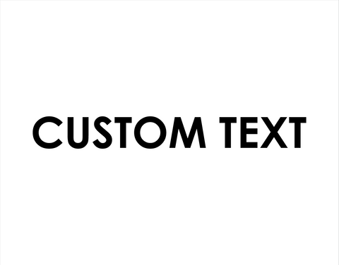 Custom Sticker Century Gothic Font - cartattz1.myshopify.com