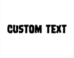 Custom Sticker Dread Ringer Font - cartattz1.myshopify.com