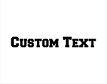Custom Sticker Freshman Font - cartattz1.myshopify.com